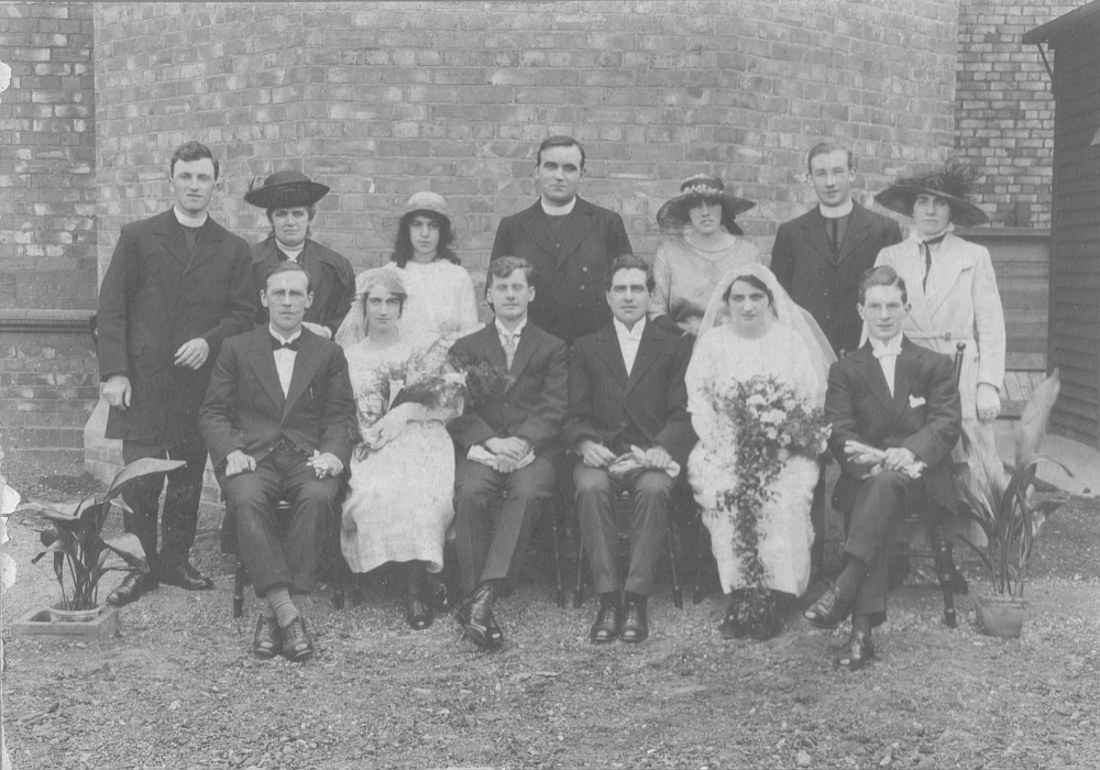 Rowan-Laydon wedding 1921