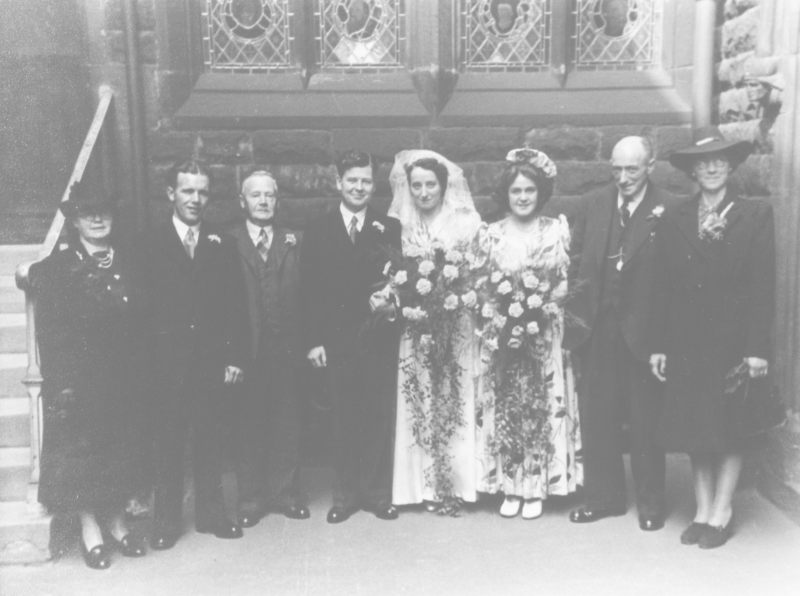 wedding of James Smith and May Bell