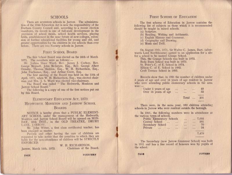 pages 14 and 15