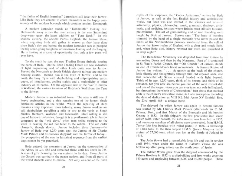 pages 20 and 21