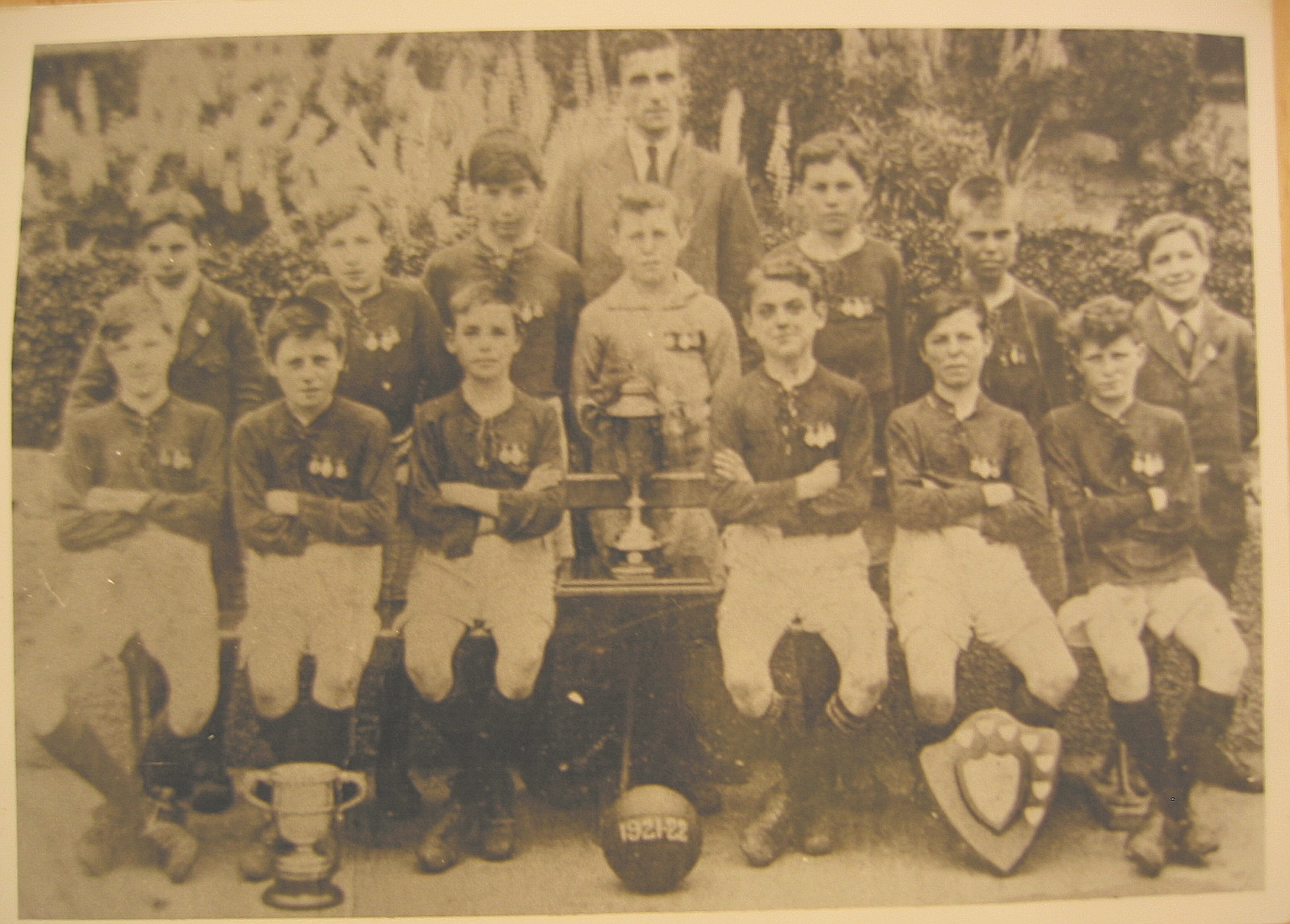 Jarrow St Bede's school footballers 1922-23