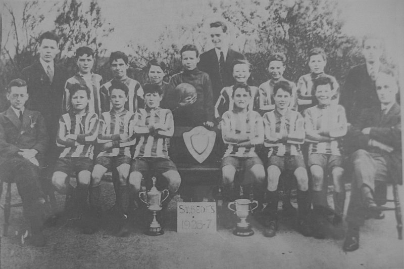 Jarrow St Bede's school footballers 1925-26