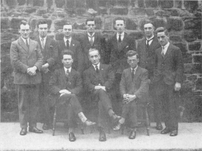 picture of the teaching staff in 1928