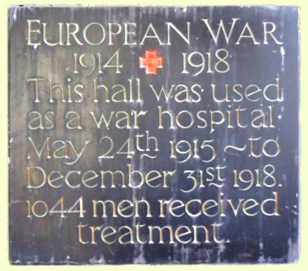 St Gabriel's plaque