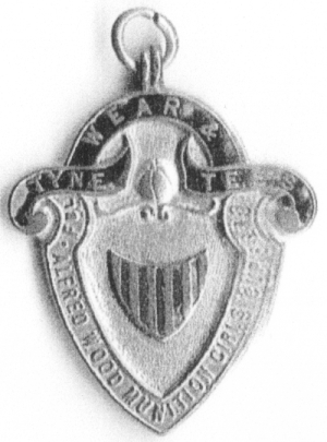 Alfred Woods Cup - winners medal (front)