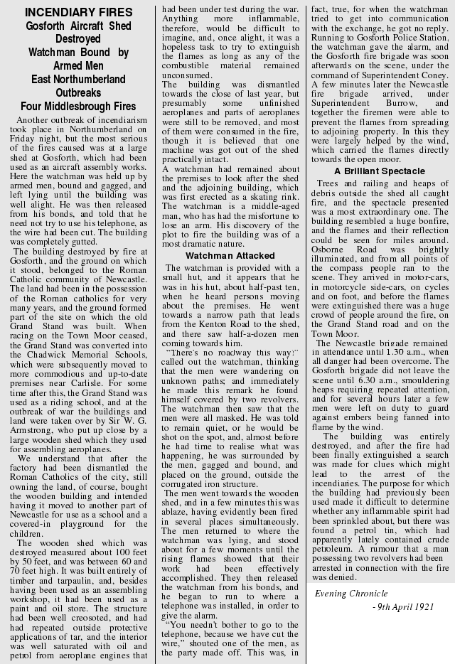 newspaper clipping
