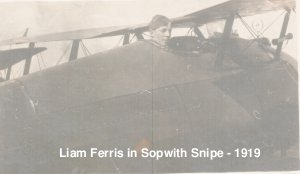 Liam Ferris in Sopwith Snipe