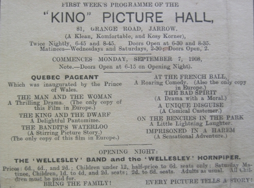 Kino advert