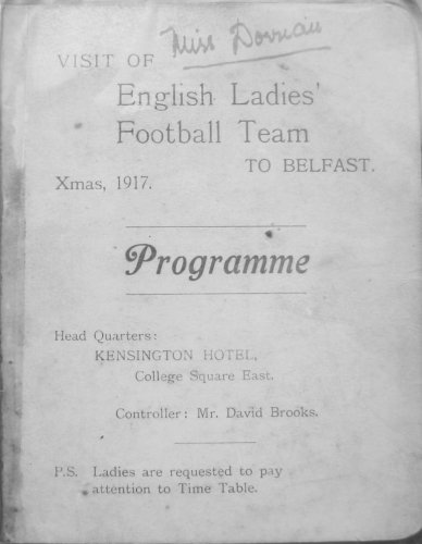 Belfast Programme page 1