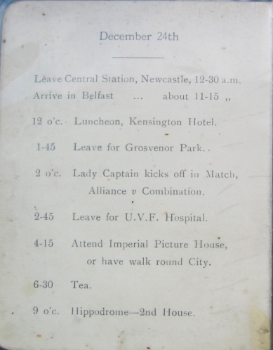 Belfast Programme page 2