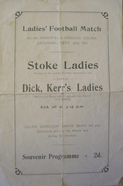 Stoke Ladies at Colne