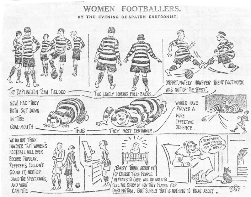 Darlington Quaker Ladies in 1927