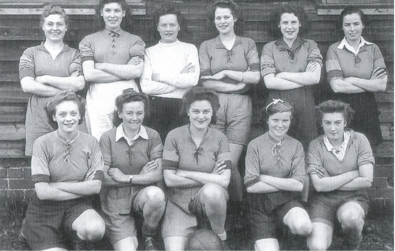 Chipping Sodbury Ladies in 1940s Ladies in 1938